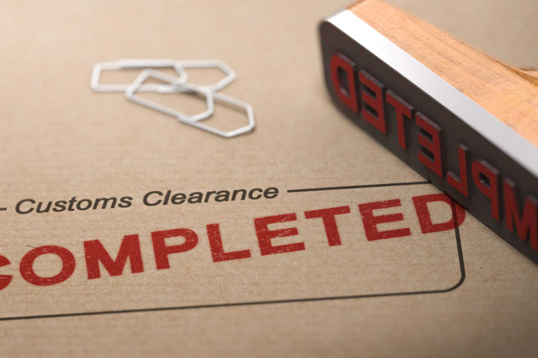 What documents are required for customs clearance?