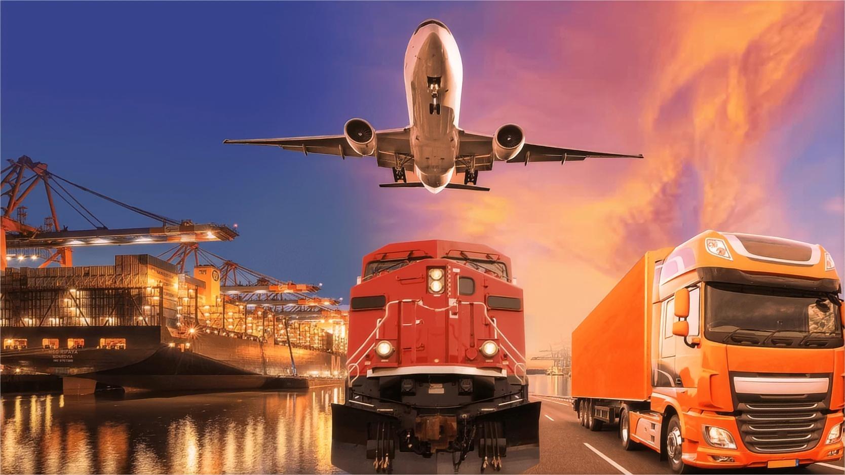 Main Shipping Methods:Transporting goods by sea, air or land.