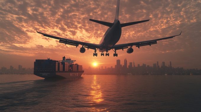 The differences between sea transportation and air transportation