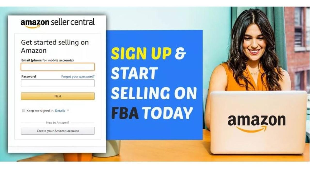 Register as an Amazon FBA seller