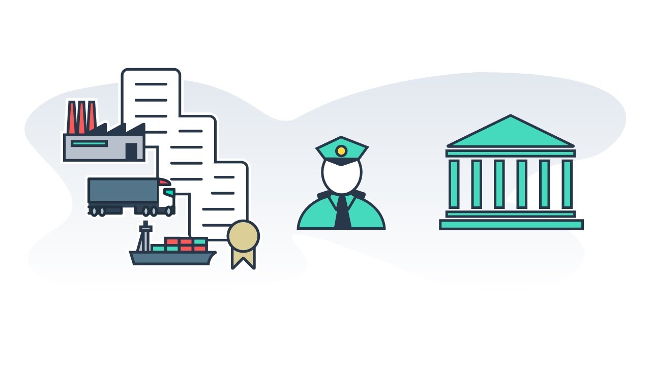 What documents are required when declaring at the customs?