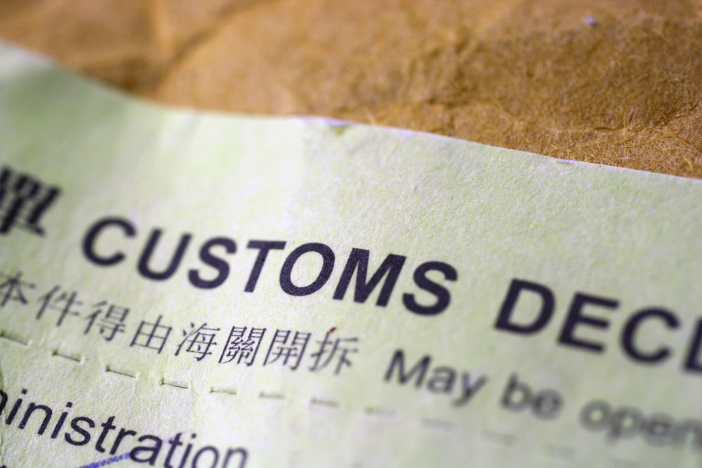 What documents are required for customs clearance?