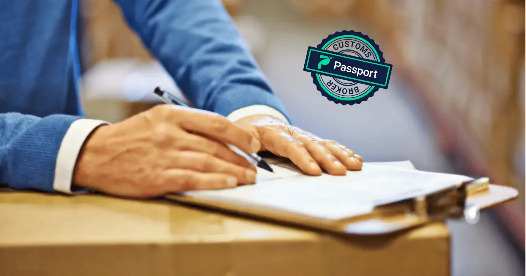 What documents are required for customs declaration processing?