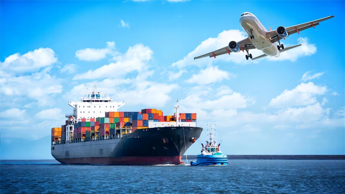 The main modes of transportation: sea transportation, air transportation