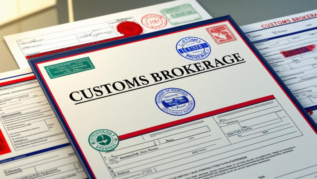 What documents are required for customs declaration?