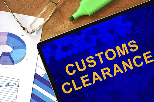 What documents are required for customs clearance?