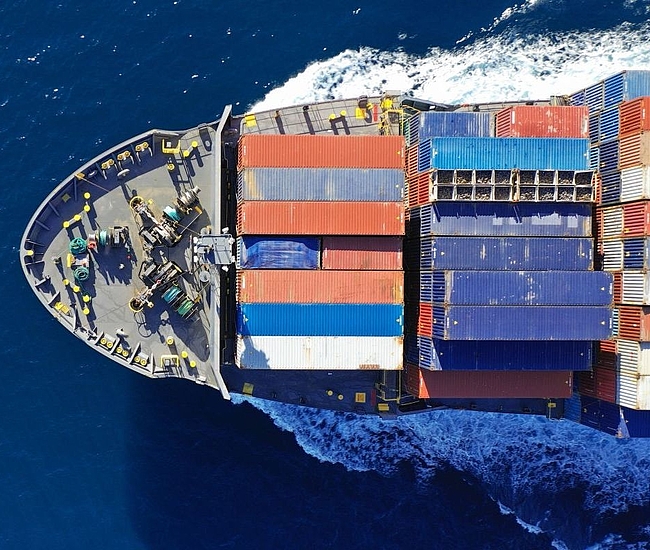 The transportation cost of a container
