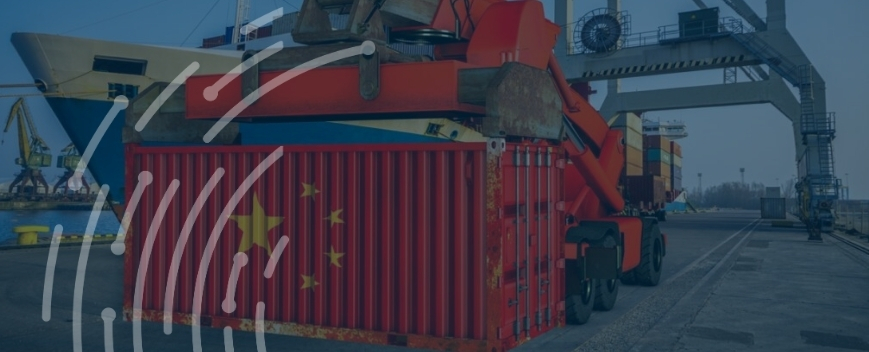 Sea transportation goods departing from China