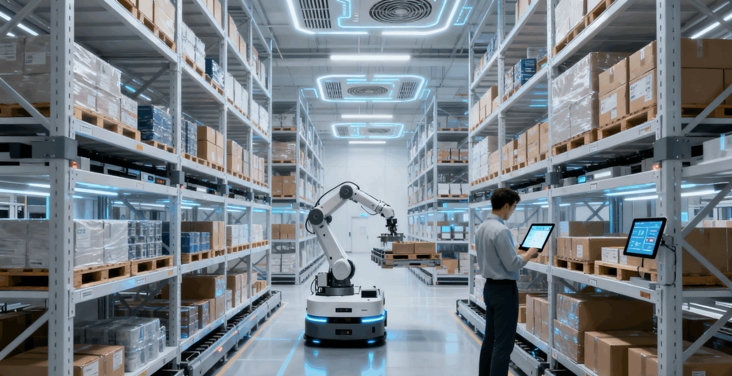 Warehouse management of goods