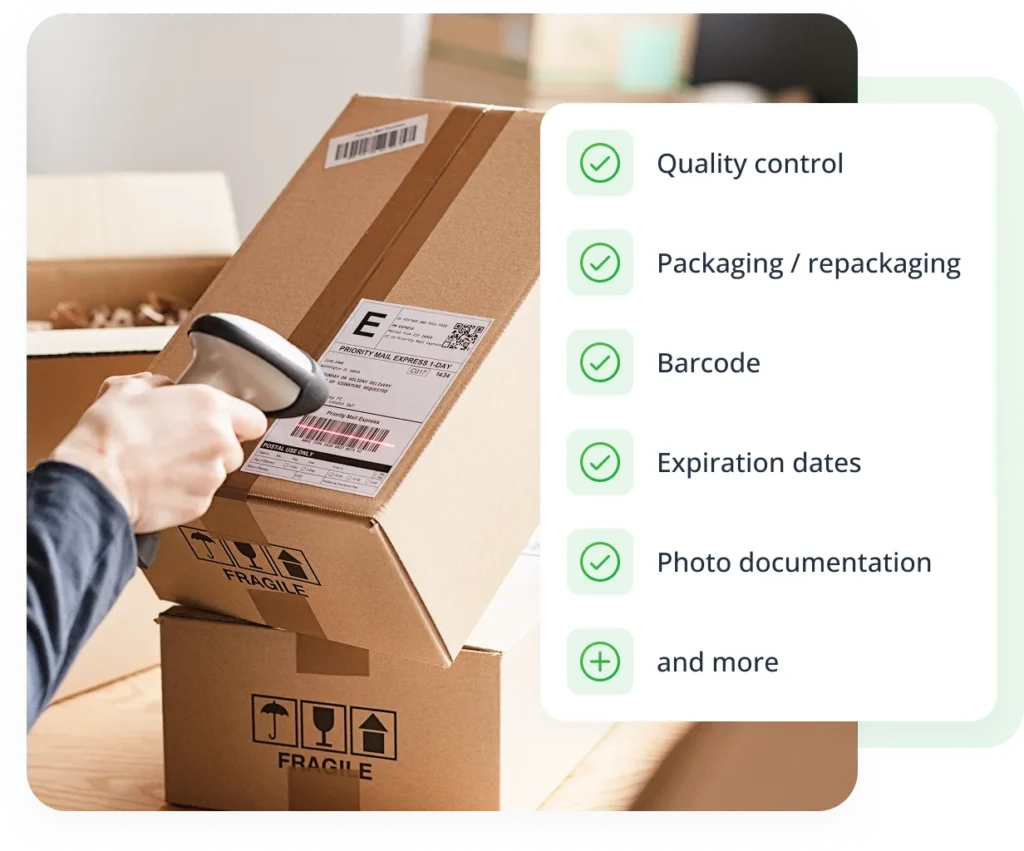 Value-added service: Amazon FBA offers cargo delivery services.