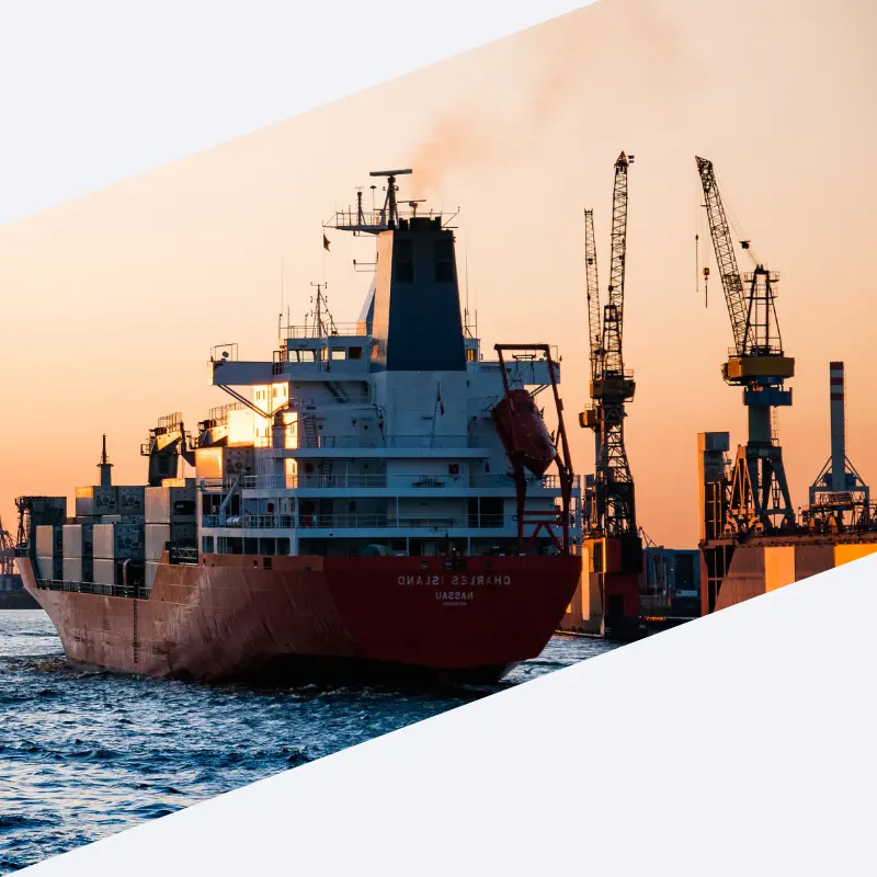 Sea freight for cost-effective shipping of large volumes