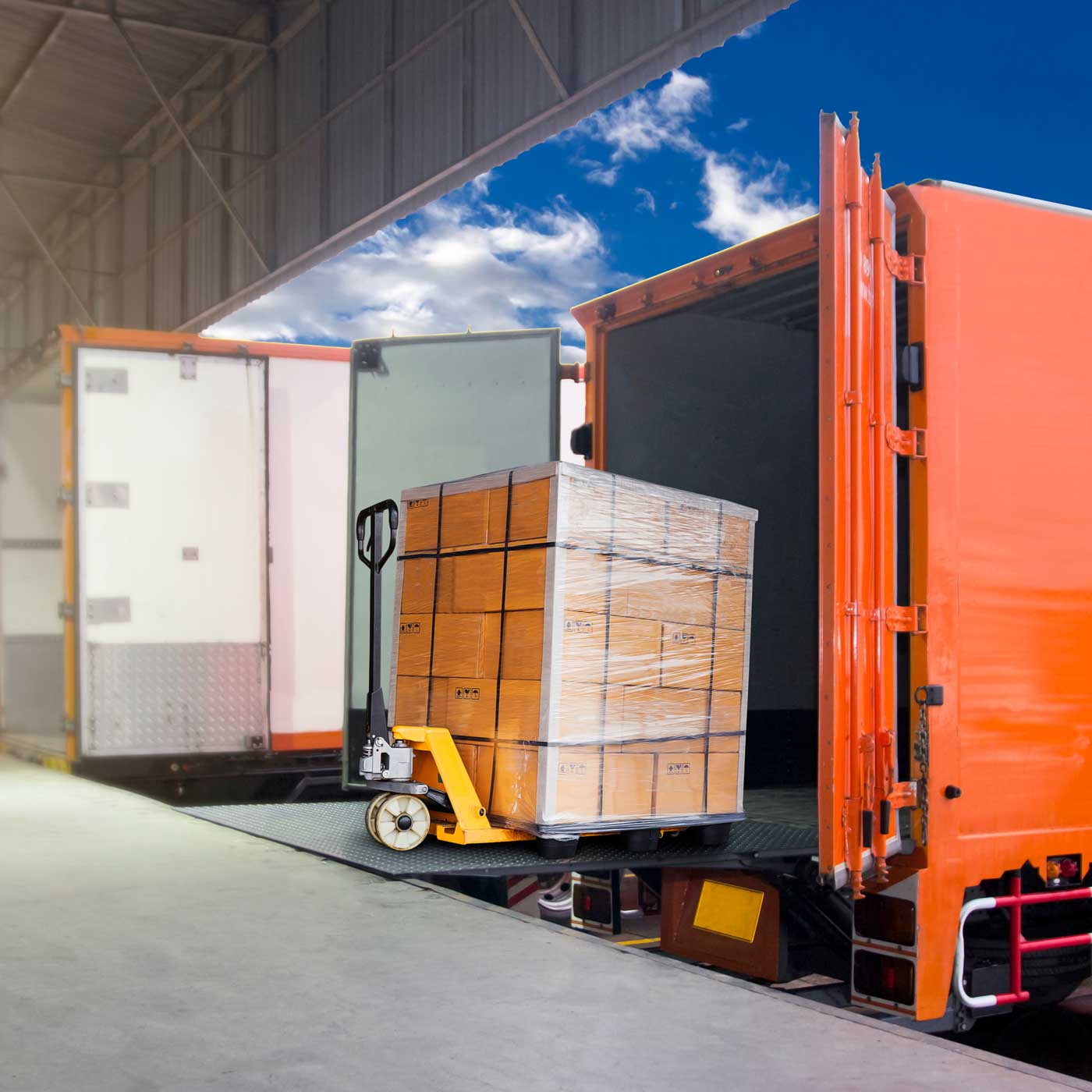 Utilize storage facilities to centrally manage goods