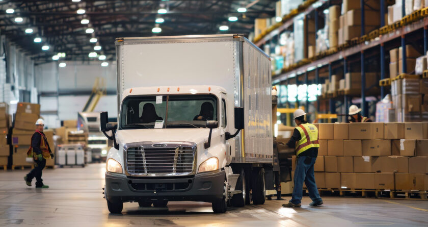 Store the goods in the warehouse for proper management.