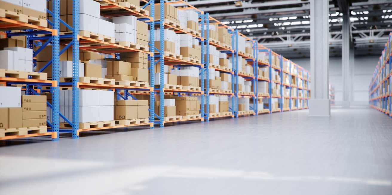 Store the goods in the warehouse for proper management.