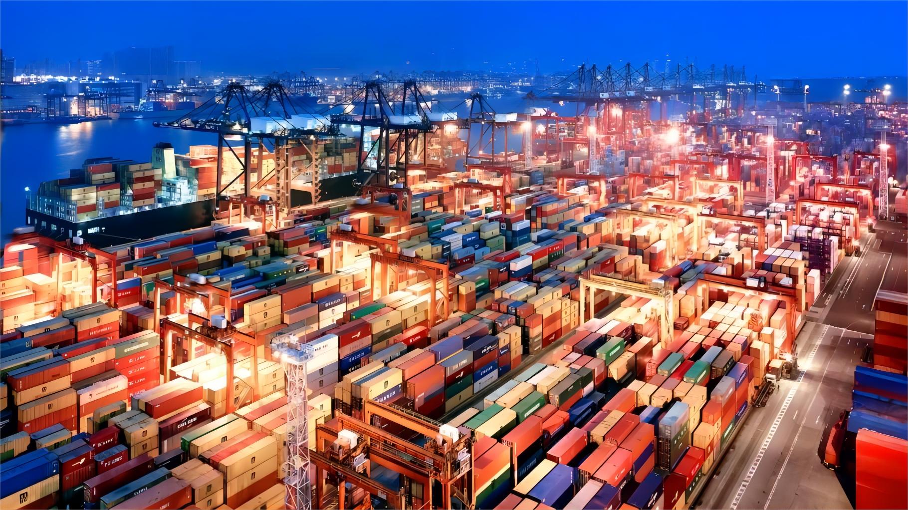 40GP FCL best route for textiles from China to Long Beach